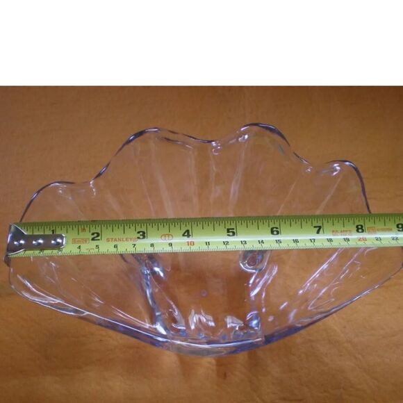 Clam shell buffet side dish 12.6oz Carlisle 33907 clear SAN plastic Commercial 2 - Picture 4 of 14